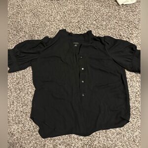 Ann Taylor Black Blouse